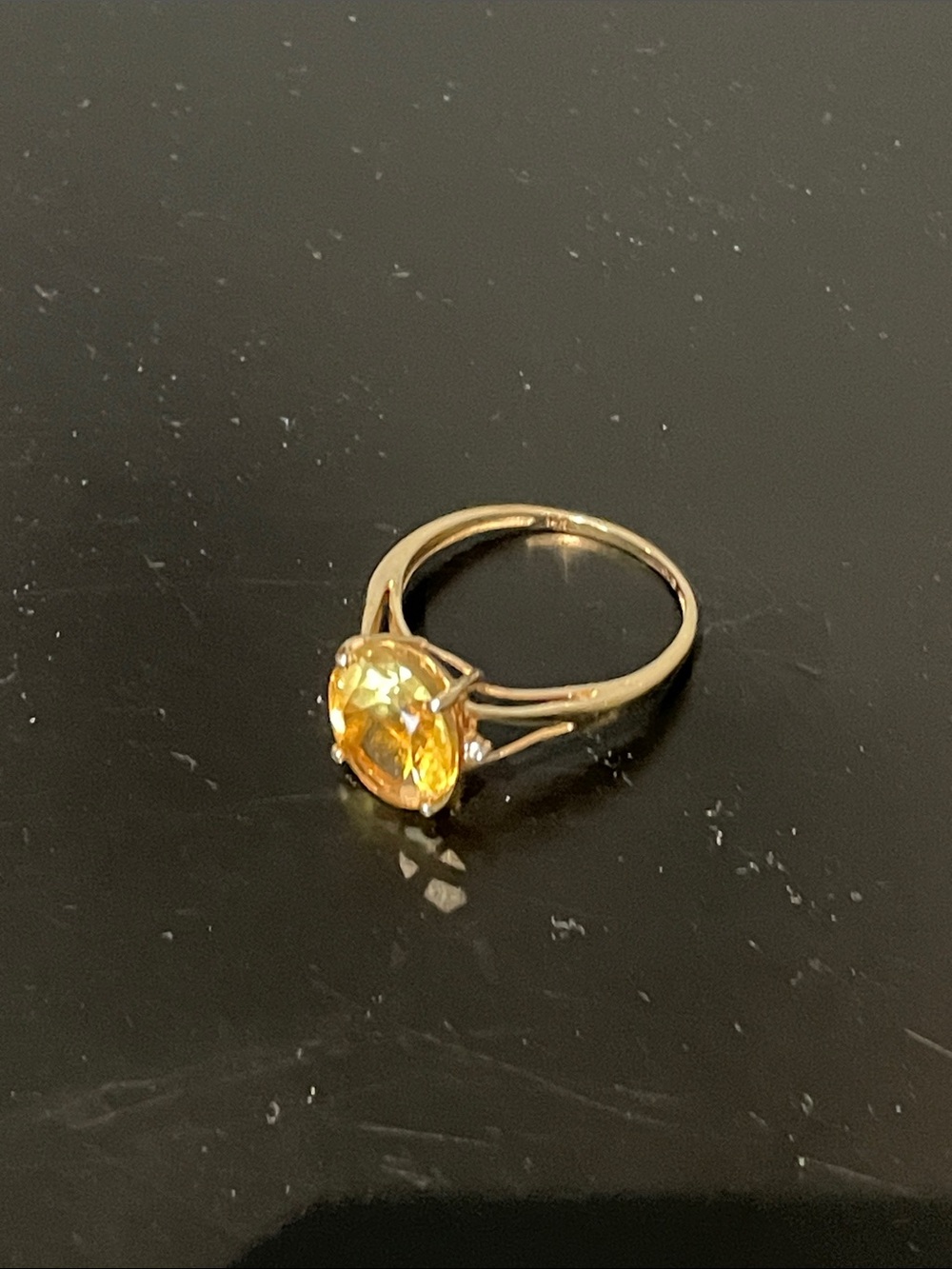 Citrine ring
